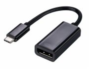 C-TECH Adaptér Type-C na Displayport, M/F, 15cm