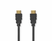 NEDIS High Speed HDMI 2.0 kabel s ethernetem/ 4K@60Hz/ zlacené konektory HDMI-HDMI/ černý/ bulk/ 1,5m