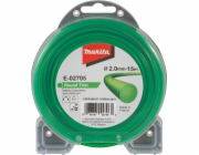 Makita struna nylonová 2,0mm, 15m, zelená, kulatá 