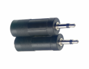 Stagg AC-PFJMH, redukce samice jack 1/4" - mini jack, 2ks