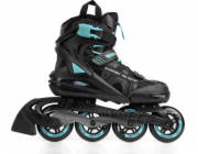 Blackwheels Black Blue Rollers 38