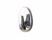 TESA 57543-00012 - Indoor - Hook ručník - Chrome - Adhesivní pás - 1 kg - 3 kusy (E)