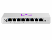 ALTA Switch 8 POE - 8x Gbit RJ45, 4x PoE 802.3at (PoE budget 60W)