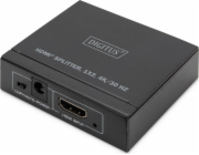 digitus dS-45340 DIGITUS 4K HDMI Splitter, 1x2 4K/30Hz, černá