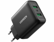 UGREEN Dual USB-A QC 3.0 36W Wall Charger