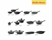 Wok Stella Nova litý hliník černý 10,0cm 30,0cm 5,0l KL-12229