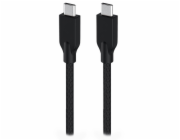 Genius ACC-C2CC-3A USB-C na USB-C, 3A, PD60W, opletený, 150cm, černý GENIUS nabíjecí kabel ACC-C2CC-3A, 150cm, USB-C na USB-C, 3A, PD60W, opletený, černý