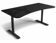 AROZZI herní stůl ARENA Gaming Desk Gunmetal Dark Grey