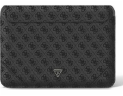 Guess GUCS16P4TK PU 16 Guess PU 4G Triangle Metal Logo Computer Sleeve 16" Black Nové