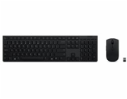 LENOVO klávesnice a myš bezdrátová Professional Wireless Rechargeable Keyboard and Mouse Combo - Czech/Slovak