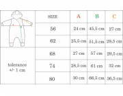 Zimní kojenecký overal Nicol Bambi Vel.80 (9-12m)