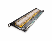 KELINE Patch panel KOMPAKT HD, Category 6, 24xRJ45