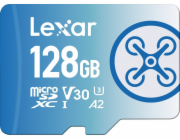 Lexar microSDXC Class 10 128 GB LMSFLYX128G-BNNNG Lexar paměťová karta 128GB FLY High-Performance 1066x microSDXC UHS-I, (čtení/zápis:160/90MB/s) C10 A2 V30 U3