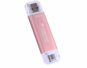 Transcend ESD310P 512GB, TS512GESD310P Transcend ESD310P 512GB, External SSD, USB 10Gbps, Type C/A