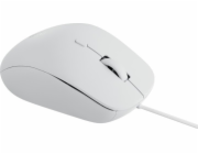 Rapoo N500 white wired optical silent Mouse