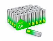 1x40 GP Super Alkaline AA Mignon Batteries PET Box GPSUP15A900C40