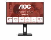 AOC MT IPS LCD WLED 27" 27E3QAF - IPS panel, 1920x1080, D-Sub, HDMI, DP, repro, pivot