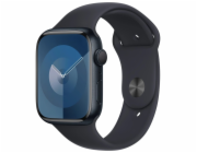 APPLE Watch Series 9 GPS 41mm Midnight Aluminium Case with Midnight Sport Band - M/L