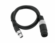 OMNITRONIC Adaptační kabel Reproduktor(F)/XLR(F) 1m bk