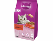 WHISKAS Adult Beef 14kg - suché krmivo pro kočky - 14 kg