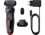 Braun Shaver 51-R1200S Red Euro