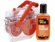 WELDTITE Stroj na čištění řetězu DIRTWASH DIRT TRAP CHAIN DEGREASER MACHINE + Odmašťovač 75ml (WLD-6017)