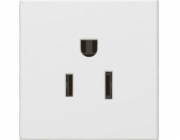 Legrand MOSAIC Single socket w/u 15A US standard white (077504)