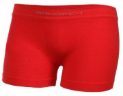 Chlapecké boxerky Brubeck Comfort Cotton Junior, červené, velikost 116/122 (BX10530)