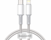 Baseus BASEUS DATA PD20W TYPE-C TO LIGHTNING CABLE 100CM BÍLÝ USB kabel (6953156231924) - 6953156231924