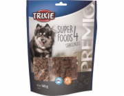 Trixie Przysmaki PREMIO 4 Superfoods, kuřecí, kachna, hovězí, jehněčí, 4 × 100 g