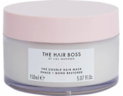 The Hair Boss THE HAIR BOSS_SET Lisa Shepherd The Double Hair Mask Phase 1 a 2 keratinové hydratační masky obnovující strukturu vlasů 2x150ml