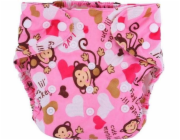 Simed Swaddle, opakovaně použitelná plenka Monkeys 3-15 kg, 1 ks.