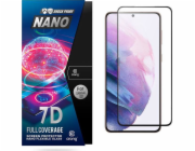 Hybridní sklo proti praskání Crong Crong 7D Nano Glass 9H pro celou obrazovku Samsung Galaxy S21