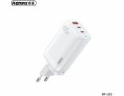 SÍŤ NABÍJEČKY Remax REMAX LIGIL GAN WHITE RP-U55 65W PD QC 2xUSB-C + 1xUSB