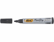 Bic permanentní popisovač 2000, kulatý hrot, černý