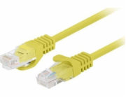 Lanberg PATCHCORD CAT.5E UTP 1M ŽLUTÁ VLEČKA PROŠLA LANBERG 10-BAL.