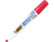 Bic Velleda 1751 za sucha stíratelný fix se šikmým hrotem, červený