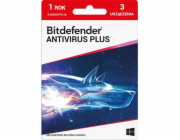 Bitdefender 3 zařízení 12 měsíců (PLBITDBS01)