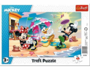 Trefl Frame puzzle 15 Zábava na pláži