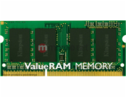 Paměť notebooku Kingston ValueRAM, SODIMM, DDR3, 8 GB, 1600 MHz, CL11 (KVR16S11/8)