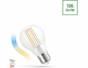 Spectrum LED žárovka GLS 5W E-27 COG 230V CCT+DIMM CLEAR Wi-Fi SMART