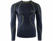 Hi-Tec pánské tričko IKAR TOP black/lime punch velikost L