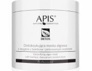 APIS APIS Detox Algae Mask detoxikační maska na řasy s bambusovým uhlím a ionizovaným stříbrem 200g | DOPRAVA ZDARMA OD 250 PLN