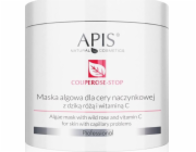 APIS APIS Couperose-Stop Algae Mask maska na řasy pro cévní pokožku s divokou růží a vitamínem C 200g | DOPRAVA ZDARMA OD 250 PLN