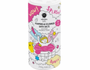 Nailmatic Nailmatic Kids Foaming & Colored Bath Salts pěnící sůl do koupele pro děti Růžová 250g