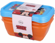 Mickey Mouse Mickey Mouse - Sada nádob na jídlo 540 ml (3 ks)