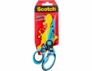 Scotch Dětské nůžky Scotch (DECO), 13 cm, ergonomické, blistr, mix barev