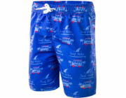 Dětské kraťasy AquaWave Surf Kids Surf Rider Print/Dazzling Blue, modré a červené, velikost 134