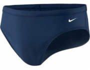 Nike Dětské plavky Poly Solid Brief půlnoční navy, velikost XS (NESS9739-440)