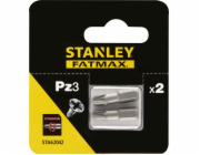 Šroubovací bity Stanley Torsion PZ3x25mm 2 ks. (STA62042)